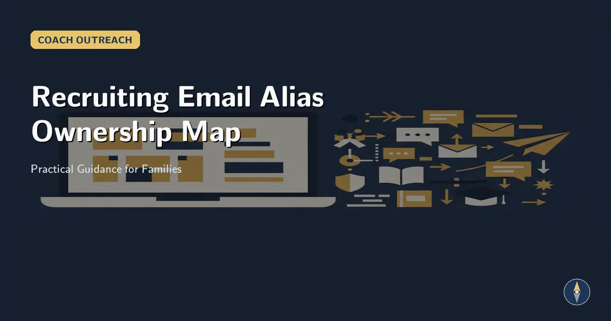 Recruiting Email Alias Ownership Map illustration